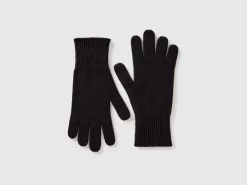 Gloves in pure Merino wool
