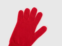 Gloves in pure Merino wool