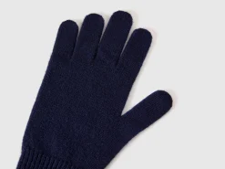 Gloves in pure Merino wool