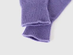 Gloves in pure Merino wool