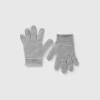 Gloves in stretch wool blend