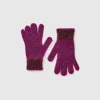 Gloves with lurex