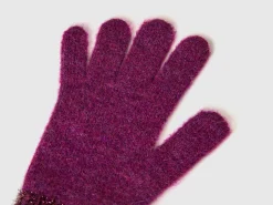 Gloves with lurex