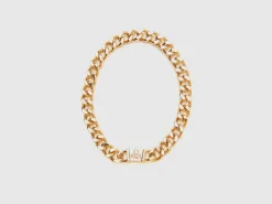Gold chain necklace