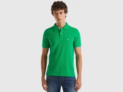 Green regular fit polo