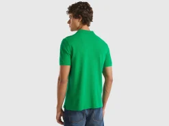 Green regular fit polo
