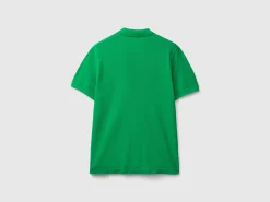 Green regular fit polo