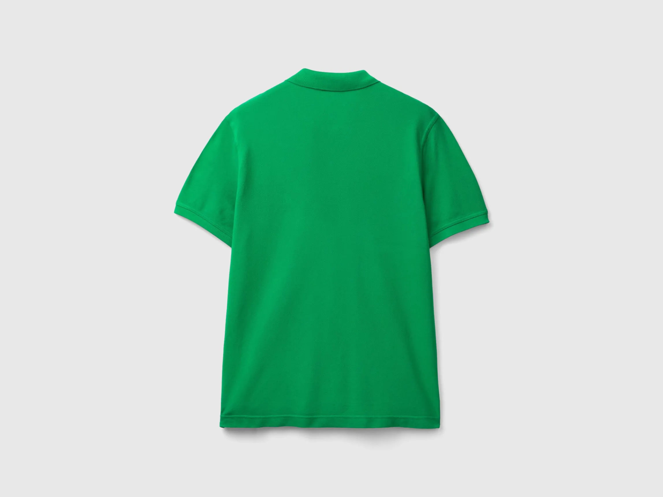 Green regular fit polo