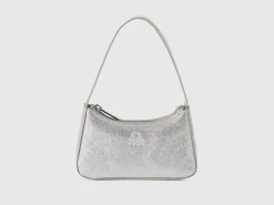 Handbag with lurex sequins
