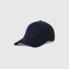Hat with cloth brim
