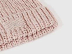 Hat with rhinestone logo