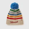 Hat with ski graphic