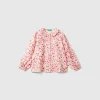 Heart shirt in viscose