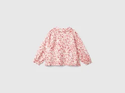 Heart shirt in viscose