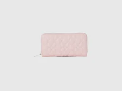 Heart wallet in imitation leather
