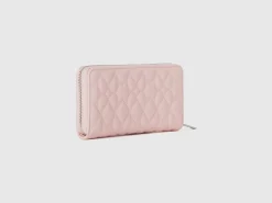 Heart wallet in imitation leather