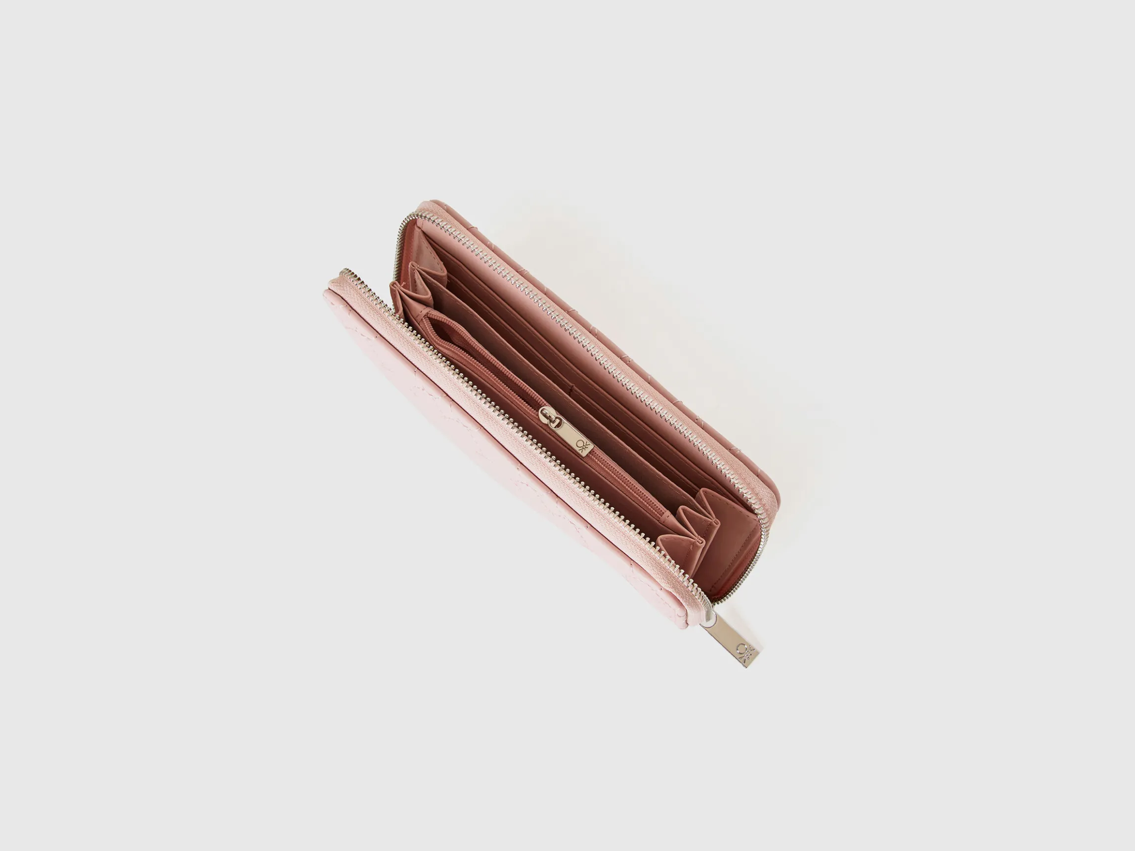 Heart wallet in imitation leather