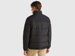 Heavy color block padded jacket