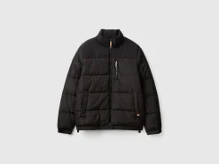 Heavy color block padded jacket