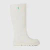 High boots in imitation leather