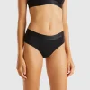 High-rise underwear in stretch organic cotton