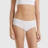 High-rise underwear in super stretch organic cotton