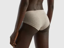 High-rise underwear in super stretch organic cotton