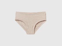 High-rise underwear in super stretch organic cotton