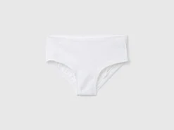 High-rise underwear in super stretch organic cotton