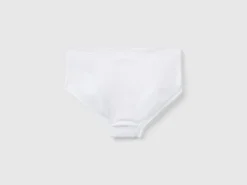 High-rise underwear in super stretch organic cotton