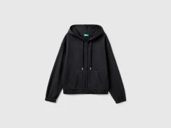 Hoodie in cotton blend