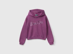 Hoodie with sequins
