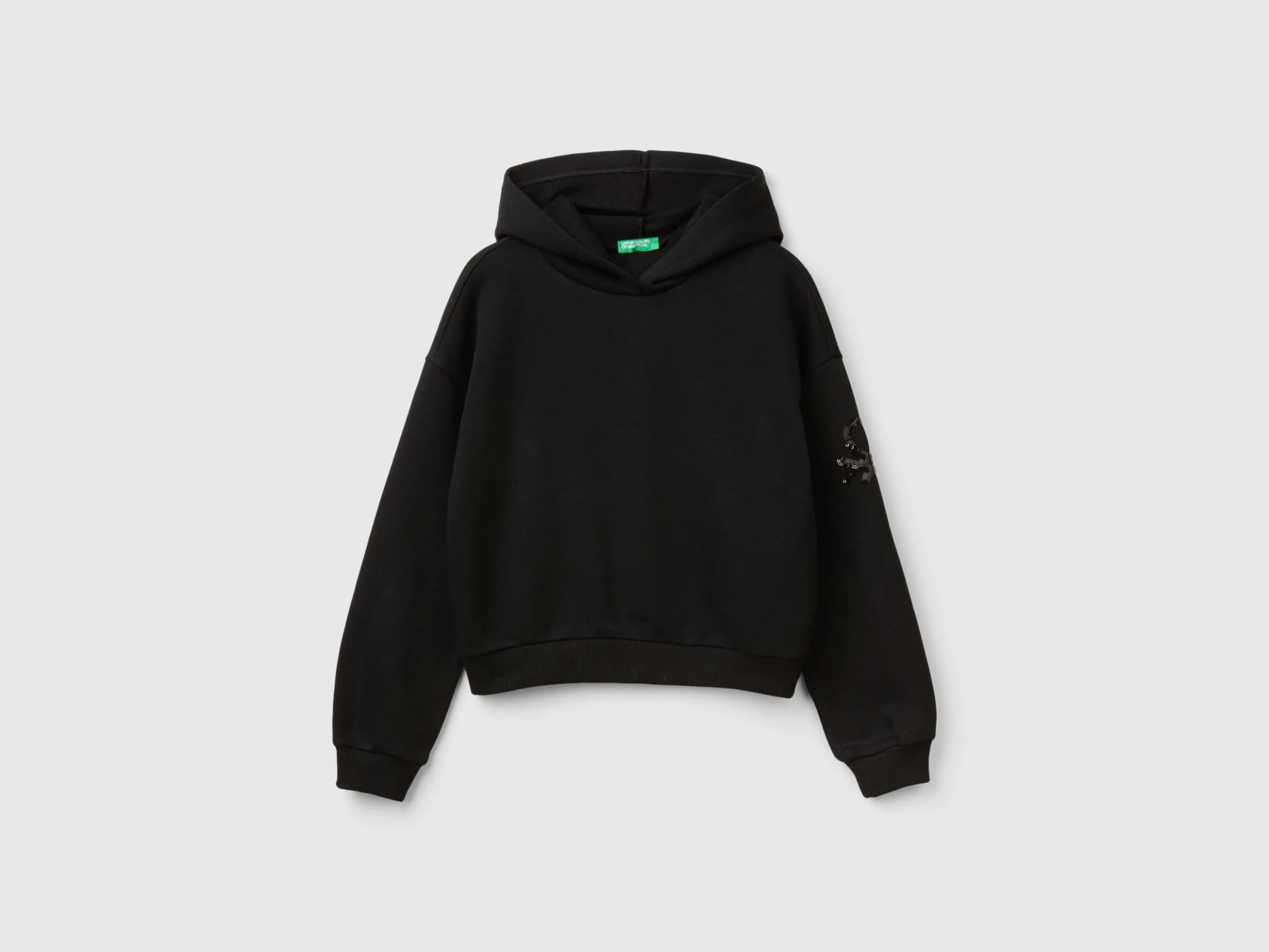 Hoodie with sequins