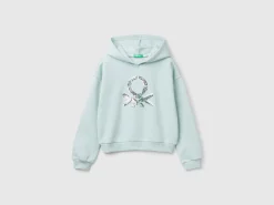 Hoodie with sequins
