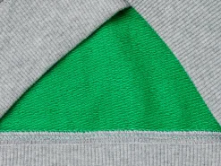 Hoodie with zip and embroidered logo