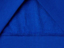 Hoodie with zip and embroidered logo