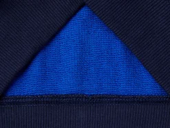 Hoodie with zip and embroidered logo