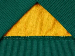 Hoodie with zip and embroidered logo