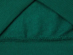 Hoodie with zip and embroidered logo