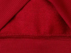 Hoodie with zip and embroidered logo