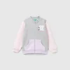 Hoodie with zip in organic cotton
