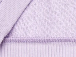 Hoodie with zip in organic cotton