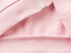 Hoodie with zip in organic cotton
