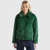 Jacket in faux fur