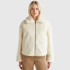 Jacket in faux fur