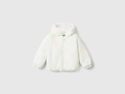 Jacket in faux fur