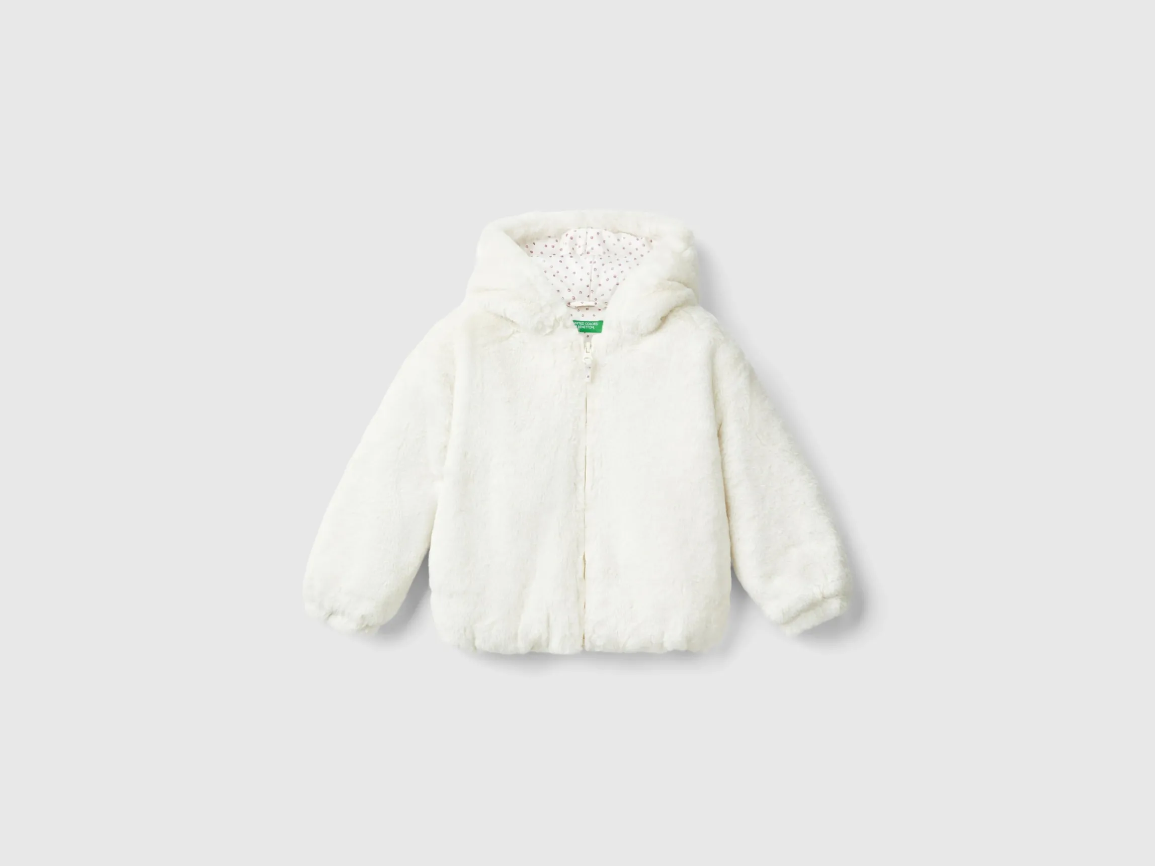Jacket in faux fur