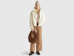 Jacket in faux fur