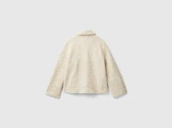 Jacket in faux fur