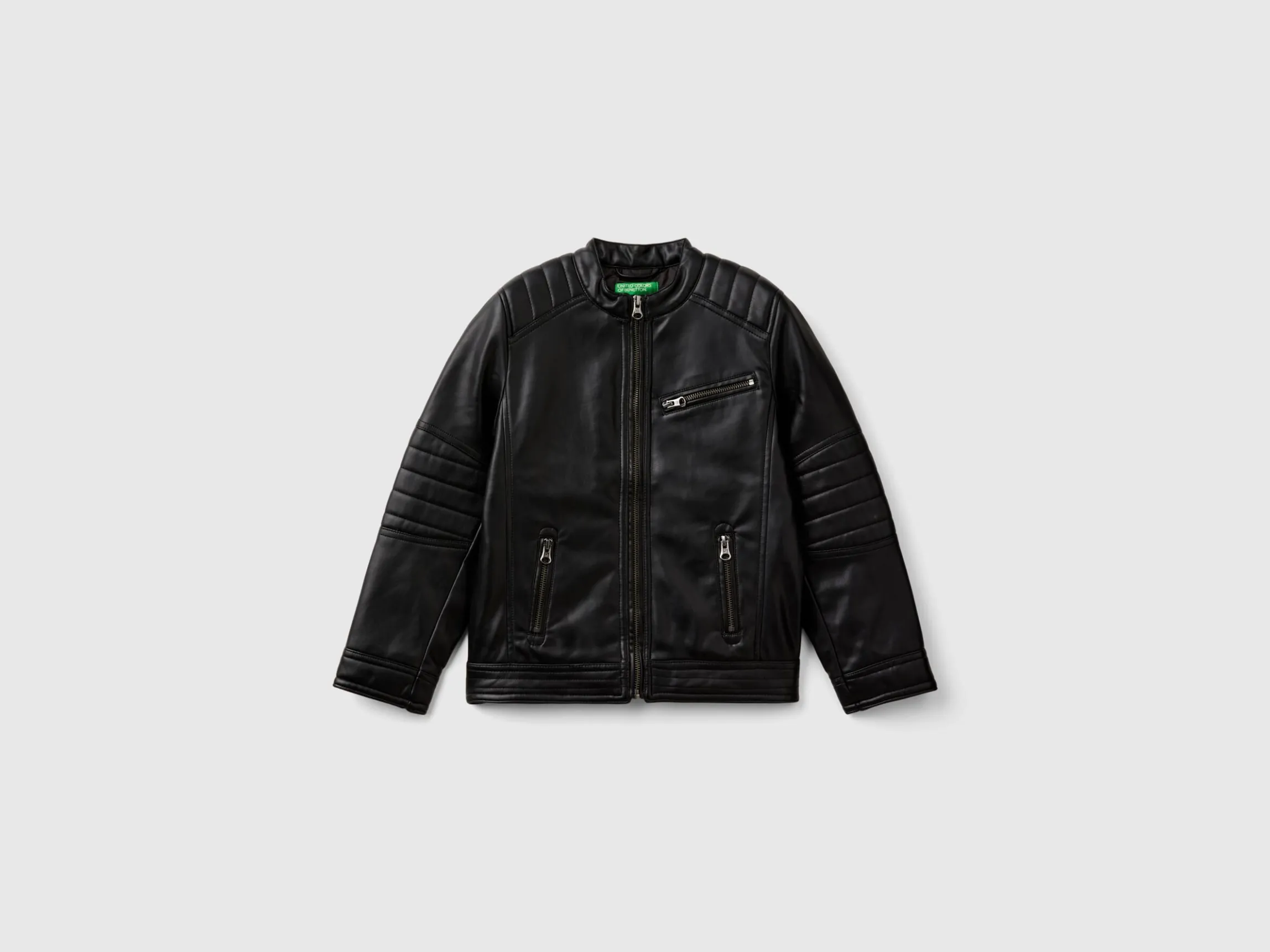 Jacket in imitation leather